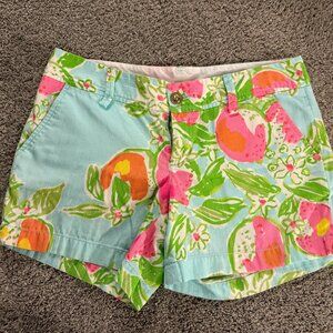Lilly Pulitzer Pink Lemonade Callahan Shorts